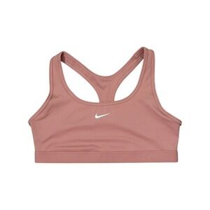 Nike Dri-FIT Swoosh Medium Support Racerback Sports Bra Rose Pink Womens Medium